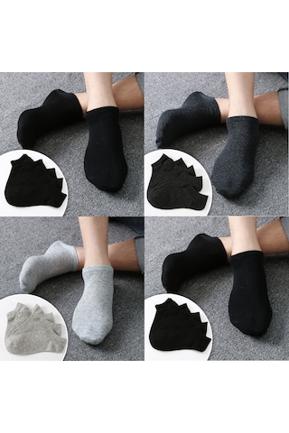 Ozzy Socks 6 Lı Unisex Dikişsiz Patik Çorap Çok Renkli