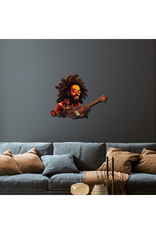Bob Marley Metal Tablo