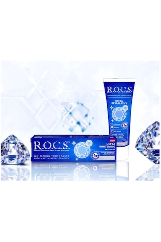 Rocs Ultra Whitening Ekstra Beyazlatıcı Diş Macunu 94 G
