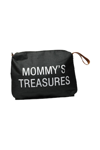 Baby Mom Bizoon 258 Termal Biberon Cepli Anne Bebek Bakım Çantası 43 x 33 CM Siyah