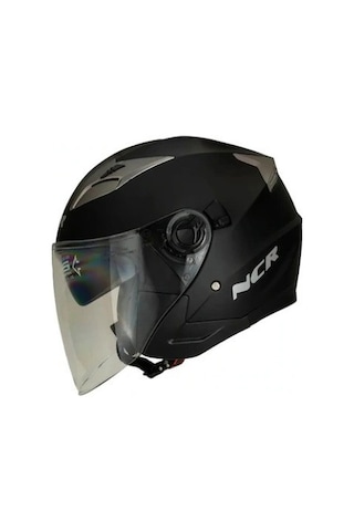 Ncr Kask Çenesiz 708 Ece 22/06 Belgeli- Siyah