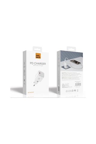 Nettech Nt-hch11 20w Pd 3000 Mah Şarj Aleti Siyah