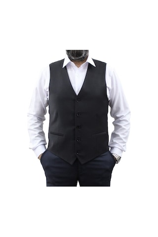 Mentor Regalo V Yaka Siyah Yelek 50200