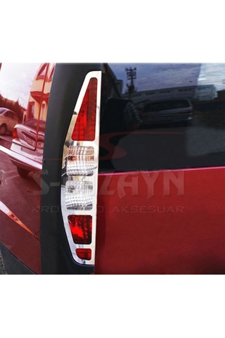 S-Dizayn  Fiat Doblo Krom Stop Çerçevesi 2 Prç 2000-2006