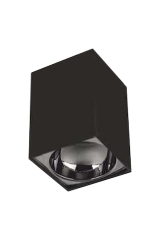 Ct 5420 Cata Bergama Siyah-Platin Dekoratif Armatür Kasası G-10 Platin - Siyah