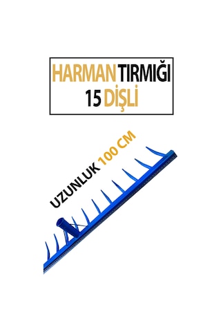 Harman Tırmığı 15 Dişli Metal