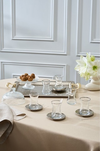 Karaca  Deniz 6 Kişilik 19 Parça Çay Seti