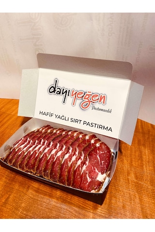 Dayı Yeğen Hafif Yağlı Sırt Pastırma 250 G