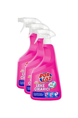 Porçöz Premium Leke Çıkarıcı Sprey 3 x 750 ML