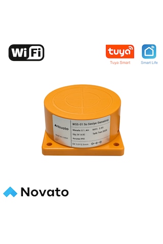Wifi Su Seviyesi Ölçer Tuya, Smart Life Uyumlu -