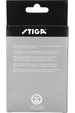 Stiga Cup 6lı Masa Tenisi Pinpon Topu Turuncu