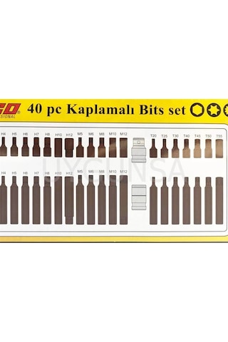 Rico 40 Parça Tornavida Power Bits Seti