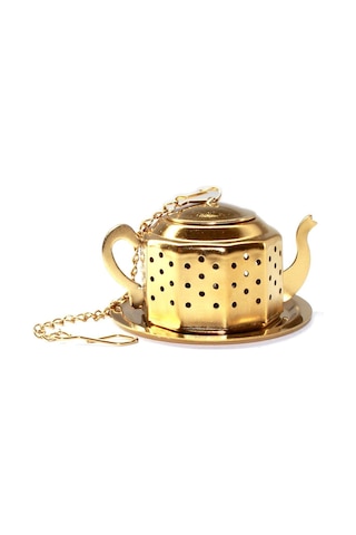 Paslanmaz Çelik Süzgeç Gold - Ba0059 Beta Tea