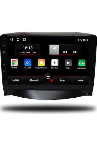Navmina Peugeot 206+ Android Carplay Multimedya 2006-2012 2gb Ram + 32gb Hafıza + 4 Çekirdek