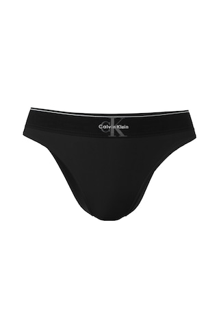 Calvin Klein Kadın Siyah Yüksek Bel Külot-13387 Siyah