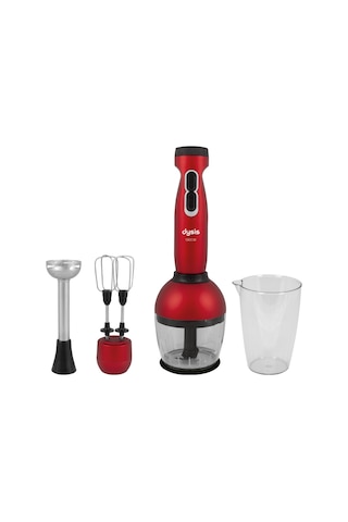 Dysis 4705 Blender Seti 1000W Kırmızı