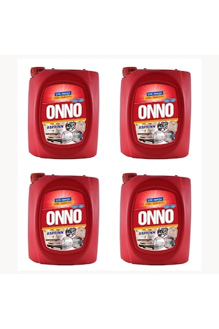 Onno Asprinn Çok Amaçlı Genel Temizleyici 4 Adet X 4000 Ml 4'lü Set