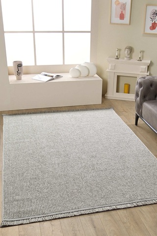 Mariesse Home Naturel Bukleli Yumuşak Dokulu Iskandinav Yolluk Modern Halı Oturma Odası Mutfak Halısı Koridor Tyc6271ae83f9c33b66149100 E603 Gri