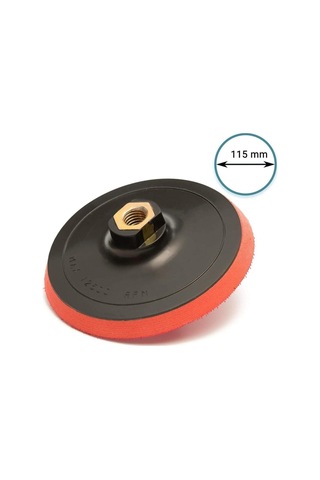 Cırt Zımpara Seti + Matkap Aparatı + 115 Mm Taban 12 Parça Set