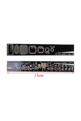 15Cm Pcb Cetvel Referans Cetveli Reference Ruler Smd Komponent