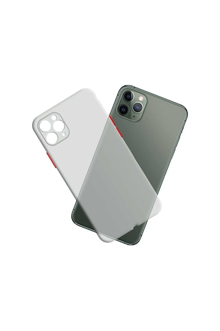 Apple Uyumlu iPhone 11 Pro Max Ultra İnce Zar Telefon Kılıfı