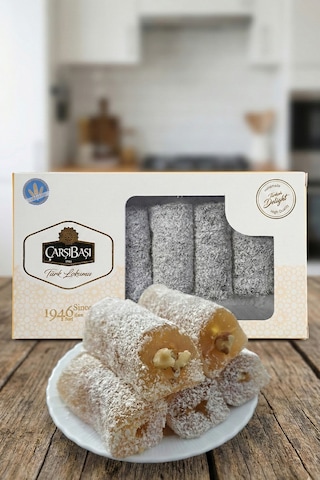 Hindistan Cevizli İpli Şeker Sucuğu 500 Gram