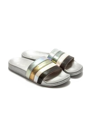 Twigy Light Kadın Terlik Lame 36/40 BB0621 Gri