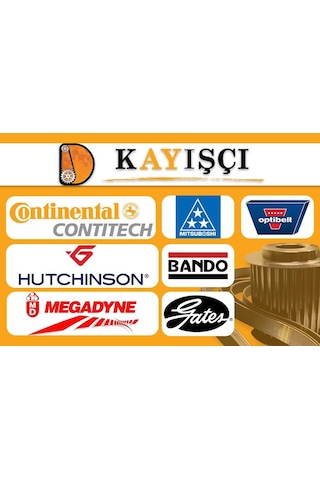 Htd3m 195 15mm Kauçuk Zaman Kayış