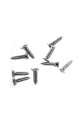 100 Adet  9,5 mm Mini Hobi Vidası Nikel