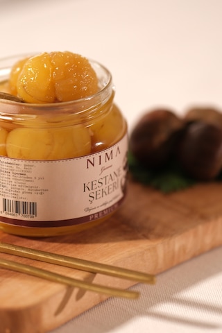 Nima Gurme Bursa Fidyekızık Kestane Şekeri 520 G