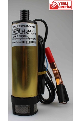 Deli̇ce 12 Volt Pompa Ali̇münyum Gövdeli̇