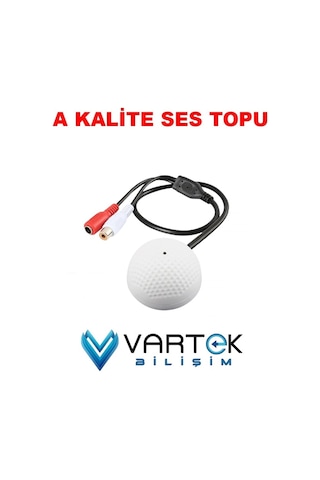 A Kalite Cctv Kamera Mikrofonu - Ses Ayarlı - Anfili - Güven