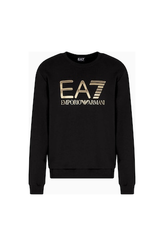 Ea7 7m001191af17787 Logo S Erkek Sweatshirt Siyah