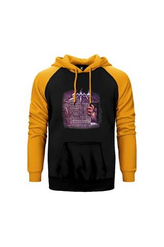 Sodom Better Off Dead Kırmızı Renk Reglan Kol Sweatshirt / Hoodie