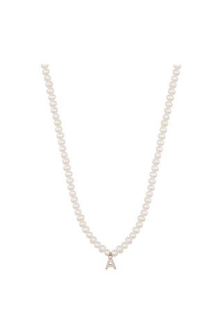 İncili Harf Choker Kolye Diğer