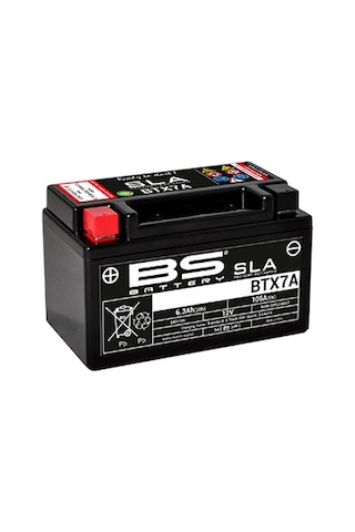 Bs Battery Btx7a Sla Motosiklet Aküsü