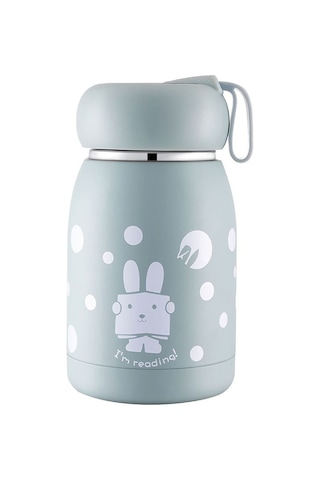 Mavi 304 Çelik 320 Ml Bebek Mama Saklama Termosu Mug Cin493mv Mavi
