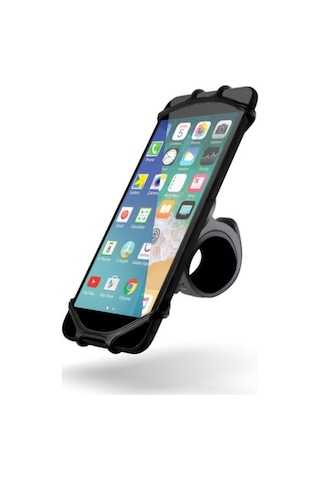 Ttec Kopmaz Silikon Gidon İçin Bisiklet Motosiklet Tutucu Sarsılmaz Düşmez Motosiklet Telefon Tutucu