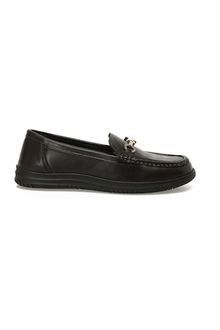 Polaris 167058.z5pr Kahverengi Kadın Loafer 000000000102039626 Kahverengi