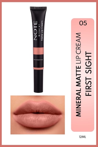 Mineral Matte Lip Cream 05 First Sight Yarı Mat Bitişli Likit Ruj