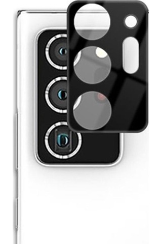 Samsung Uyumlu Galaxy Note 20 Ultra Full Kapatan Ekran Koruyucu Kamera Lens