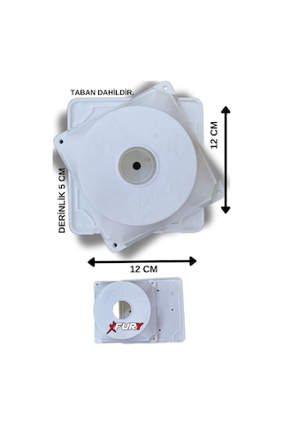 Fury 10 Lu Güvenlik Kamerası Montaj Buatı Ve Alt Kapağı A Kalite Güvenlik Kamera Sistemleri