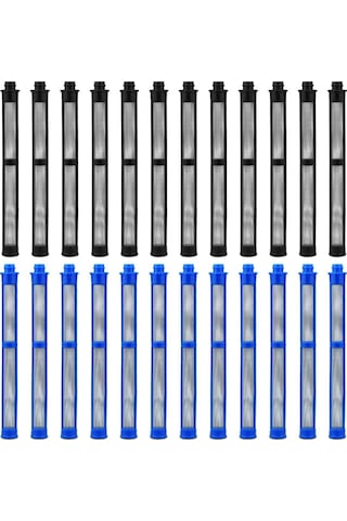 Xurunkeji Yüklenici Iı Ve Ftx Iı İçin Havasız Sprey Tabancası Filtresi 287033 Ve 287032, Lateks 100 Mesh Ve Lateks 60 Mesh 24 Adet