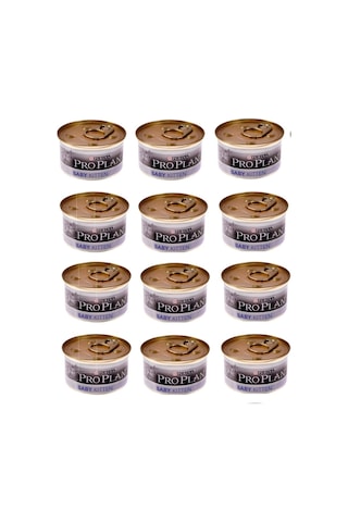 Purina Pro Plan Baby Kitten Tavuklu Kedi Konserve Maması 12 x 85 G