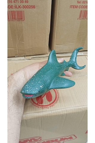 Plastik Oyuncak Büyük Boy Hayvan Balina Köpekbalığı Whale Shark 23 Cm