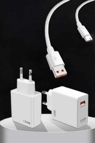 Buğz Type-c 120w Şarj Aleti Hızlı Şarj Turbo