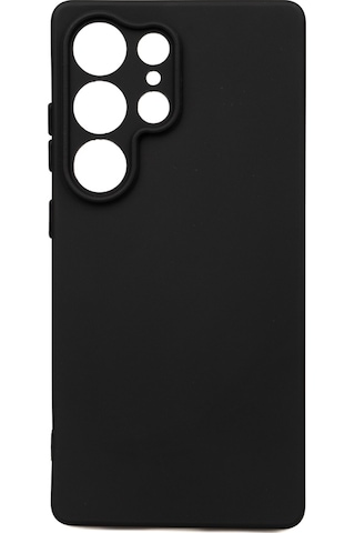 Teknomoda Samsung Galaxy Uyumlu S25 Ultra Kılıf Slim Soft Silikon Siyah