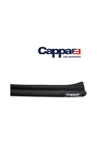 Cappafe Fiat Egea Arka Tampon Eşiği Koruma Mat Siyah Abs 2015- N11.8218