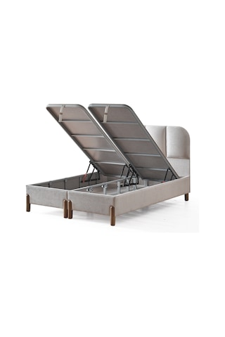 Bohem Prime Çift Kişilik Sandıklı Baza Ve Başlık 2 Li Set Şık Tasarım 160 x 200 CM