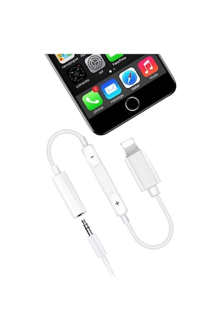 Microcase Apple iPhone Uyumlu Lightning Kulaklık Çeviri Kablo -MH020